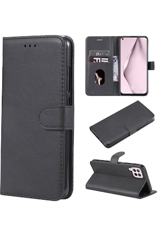 Huawei P40 Lite Kılıf FitCase Elite Kapaklı Cüzdanlı