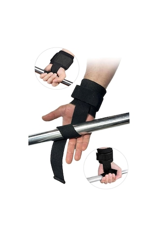 Spor Byfit Grip Pro Lifting Straps Bileklik Destekli Ağırlık Kaldırma Kayışı Çok Renkli