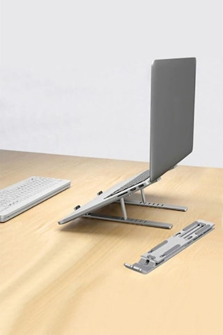 Alüminyum Ayarlı Laptop Apple Uyumlu MacBook Notebook Yükseltici Stand