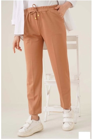 Modaserdem Tam Kalıp Basic Eşofman Pantolon - Kahverengi Kahverengi