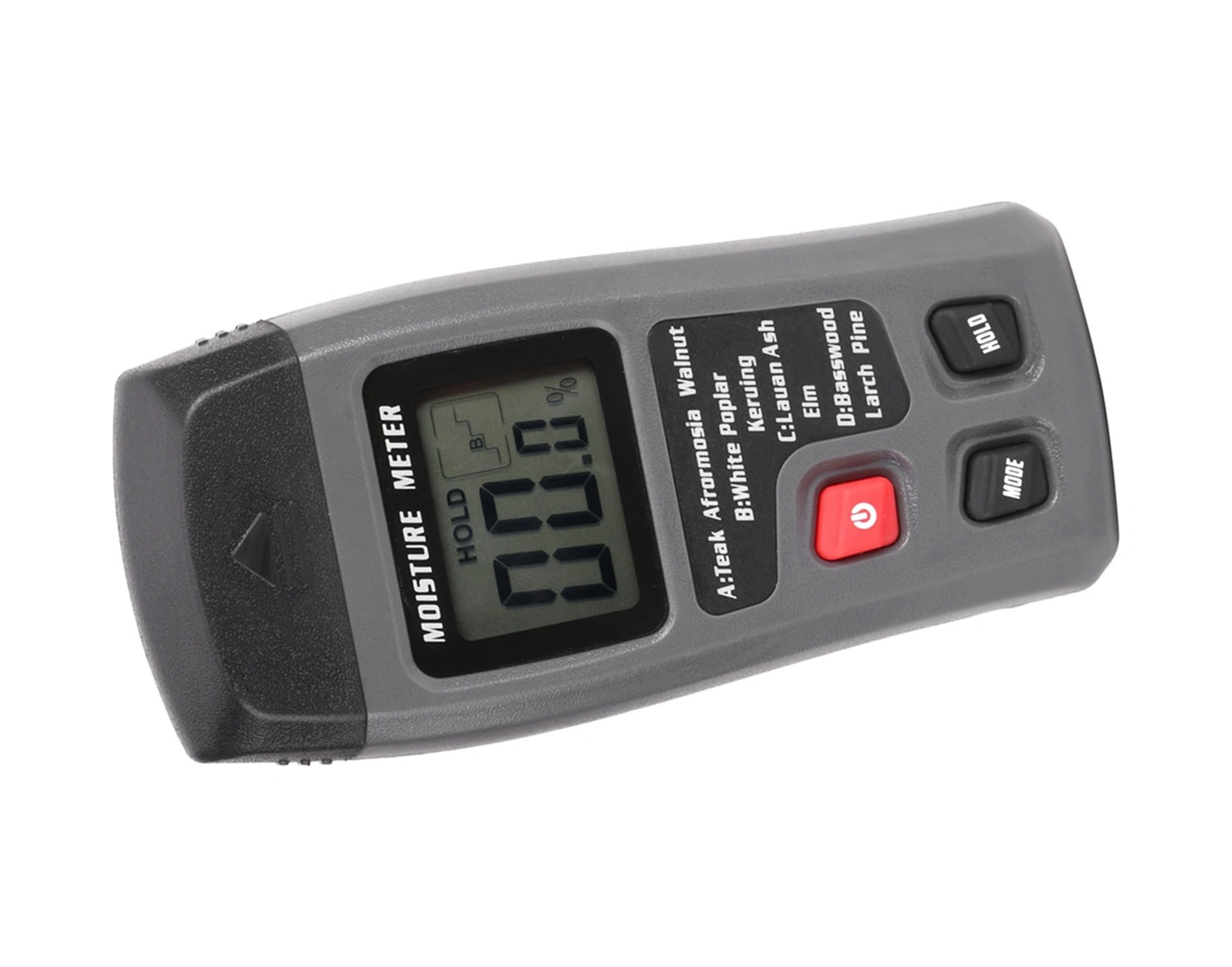 Geeroyoo Ahşap Nem Ölçer - Taşınabilir 4 Modlu %0-99.9 Doğruluklu Nem Miktarı Testeri Pil Dahil Değil