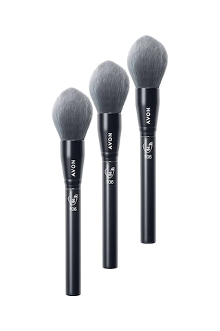 Avon Büyük Yüz Fırçası Üçlü Set