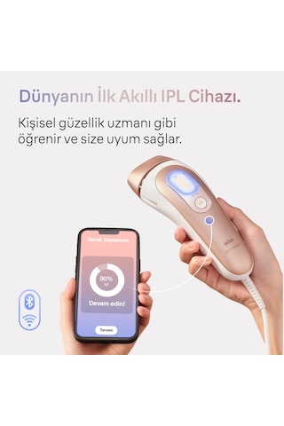 Braun IPL Silk-i Expert PL7253 3 Başlık İle Tüy Alma Lazer Epilatör + Çanta + Venus Tıraş Bıçağı