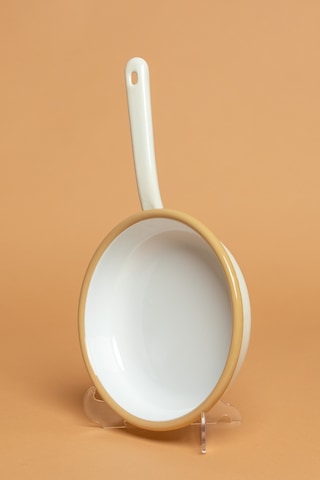 Crema Di Siena Emaye Saplı Krem Sahan Ebutay Krem