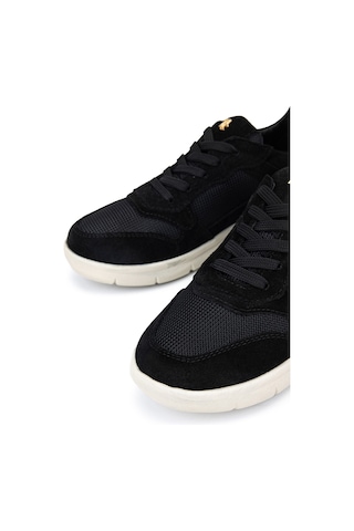 Tamer Tanca Kadın Hakiki Deri Siyah Sneakers & Spor Ayakkabı 879 5972 Bn Ayk Sk25-26 Sıyah Siyah
