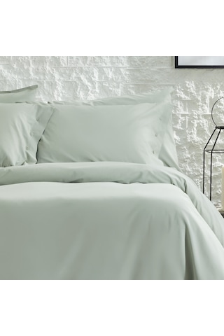 Yataş Bedding Plain Battal Boy Ranforce Nevresim Takımı - Adaçayı