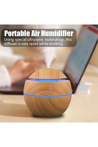 Ambition Wood Color Ev Hava Nemlendirici Ahşap