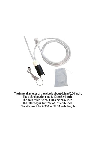 Homyl Taşınabilir Şarap Emiş Cihazı 2m-silikon-tüp