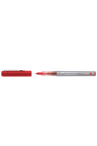 Faber Castell Free Ink Roller Kalem 0.5 Kırmızı
