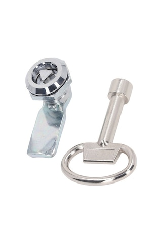 Tongxida Dayanıklı Çinko Kilit Seti - Gümüş Kaplama, Anahtarlı