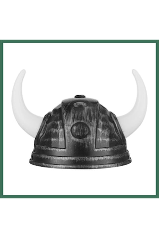En-cag Viking Başlığı Asteriks Başlığı Gümüş Renk Bss