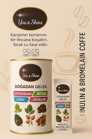 Youshine Takviye Edici Tok Tutmaya Destek Hindiba Kahvesi 100 G