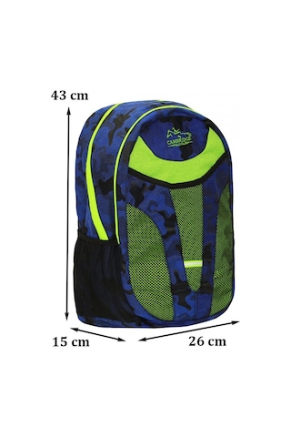 Cambridge Polo Club Kadın Sırt Çantası Yandan Cepli-Lacivert