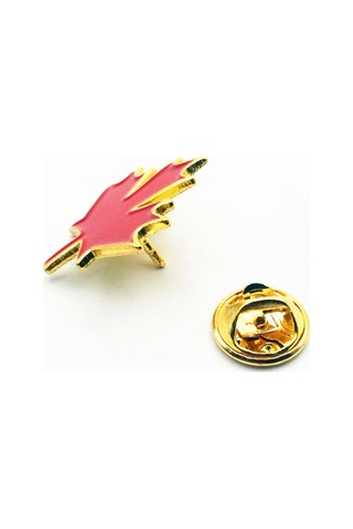 Monyee Kanada Akçaağaç Rozeti, Yüksek Kaliteli Alaşımdan Yapılmış, Zarf Ve Giyim Dekorasyonu İçin Mini Anı Broşu Tek Adet Kırmızı