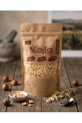 Nutrieco Kıyılmış Fındık Pirinç Taze Öğütülmüş Fındık İçi Pasta Ve Tatlılar İçin 1 KG