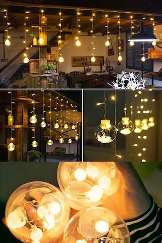 Led Ampul Dilek Topu Led Işık Dekoratif Fişli Animasyonlu Eklenebilir 3 Mt Gün Işığı