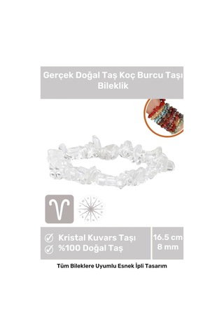 Enenstyle Fashıon Boutıqueunisex Koç Burcu Enerjisini Yükselten Doğal Taş Bileklik Koç Burçları Için Burç Taşı Bileklik Çok Renkli Çok Renkli