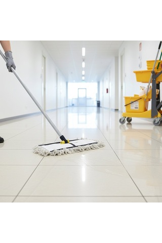Wermop Wm-16011 40cm Nemli Mop Yedek Süper Emici & Dayanıklı İpli Paspas