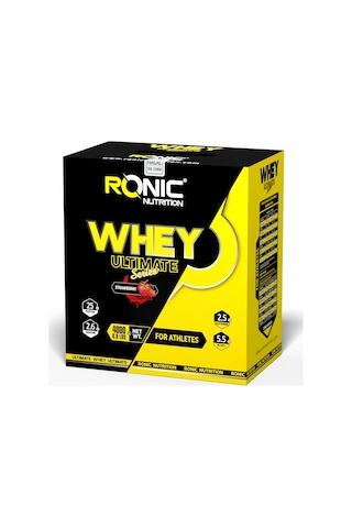 Whey Ultimate Protein Tozu 4000 Gr Çilek Aromalı + Shaker Ve 2 Adet Tek Kullanımlık Whey Protein Whey Ultimate Protein Tozu 4000 Gr Çilek Aromalı + Shaker Ve 2 Adet Tek Kullanımlık Whey Protein