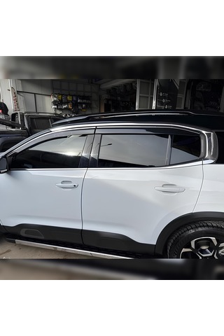 Citroen C5 Aircross Kromlu Cam Rüzgarlığı 2019 - 2025 Model