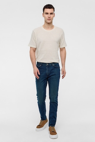 Backandbond Haki Slim Fit Denim Pantolon Çok Renkli