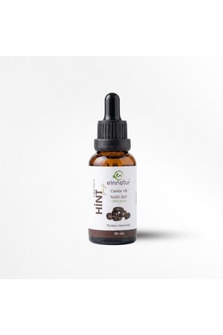 Hint Yağı, 30 Ml, %100 Saf Castor Oil, Ricinus Communis