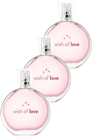 Wish Of Love Kadın Parfüm Edt 50 Ml. Üçlü Set Diğer