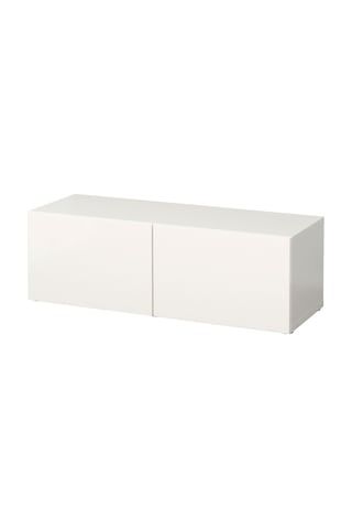 Raf Ünitesi, Parlak Cila-beyaz, 120x42x38 Cm, Selsvıken Beyaz