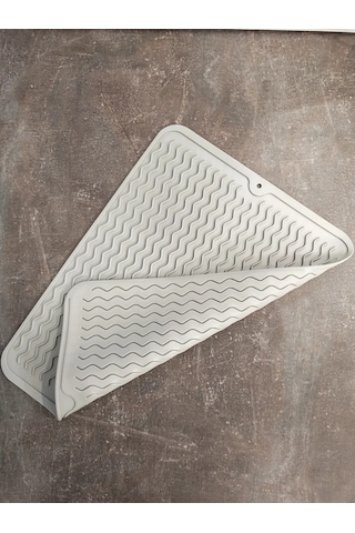 Kıtcon Shop Bulaşık Kurutma Minderi Silikon 442590257 Açık Gri