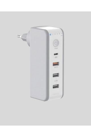 Hızlı - 985 - Şarj Destekli Zaman Ayarlı Usb - Ece-umay - Şarj Adaptörü