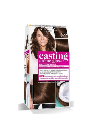 L'Oréal Paris Casting Crème Gloss Saç Boyası - 400 Kestane