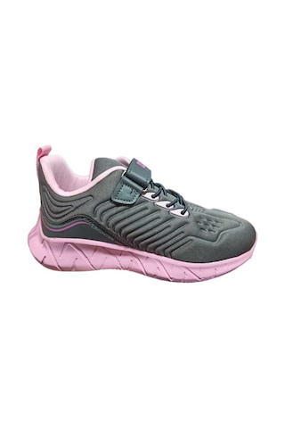 Lafonten Kids Günlük Anatomik Taban Çok Hafif Kız Sneaker Kaymaz Taban Rahat Spor Ayakkabı Füme Pembe Füme - Pembe