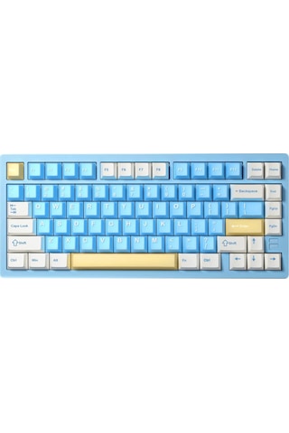 Furycube F75 Pro Alüminyum Mekanik Klavye - Rgb, Hotswap, Kablosuz, Mac/windows Uyumlu, Mavi