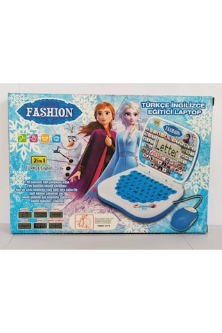 Karlar Ülkesi Elsa Eğitici Oyuncak Bilgisayar Oyuncak Laptop