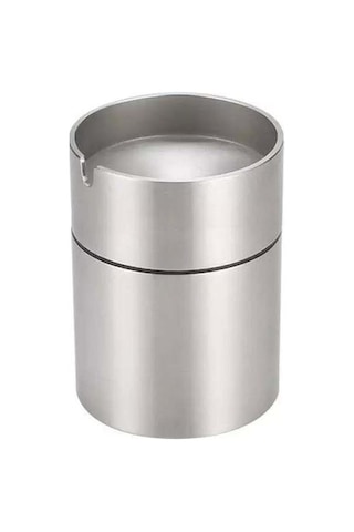 Zethome Paslanmaz Çelik Kokusuz Küllük Cafe Küllük 12 cm