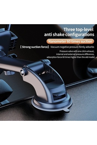 Tongxida 360 Derece Döneme Evrensel Araba Telefon Takılı Dashboard Cam Tutucu Yc08a-3 Cn Kökenli -