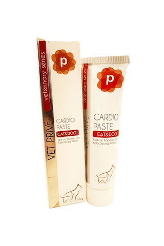 Vet Prive Cardio Paste Kedi ve Köpekler İçin Kalp Desteği Pasta 100 G