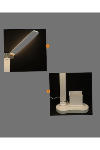 Buğz Kısılabilir Led Masa Lambası Kalemlik, Telefon Standı Ve Okuma Işığı Bir Arada Yeni Nesil - Buğz Çok Renkli