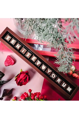 Liva Sevgililer Günü Seni Seviyorum Harf Çikolata