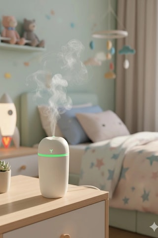 Blackbird Kt-h09 420 Ml Taşınabilir Mini Usb Hava Nemlendirici Araç Ve Ofis İçin Renkli Işıklı