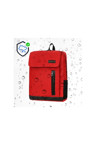 Galb Leather Lisansli Laptop Ve Evrak Sirt Cantasi Siyah