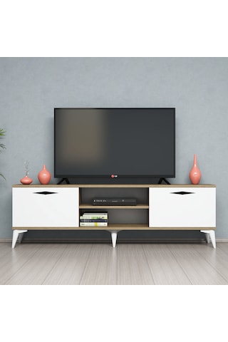 Ferniso Mobiya 160 cm Tv Ünitesi Hud-Beyaz