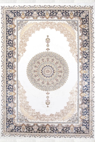Romans Halı Herat 2804 Mavi Çok Renkli