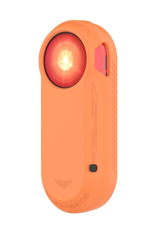 Garmin Varia Rtl515 Bisiklet Işığı Bisiklet Radar Koruma Kolu Silikon Kılıf Toz Geçirmez Yumuşak Kapak - Turuncu