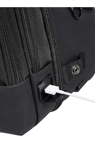 Samsonite Mysight - Dizüstü Bilgisayar Sırt Çantası, 2 Tekerlekli siyah