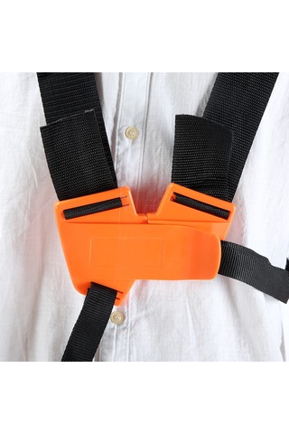 Xiyyadms Turuncu Sponge Yüklü Nylon Çekici Askısı - Ağır Aletler İçin Ağırlığı Dağıtan Ayarlanabilir Omuz Kemer