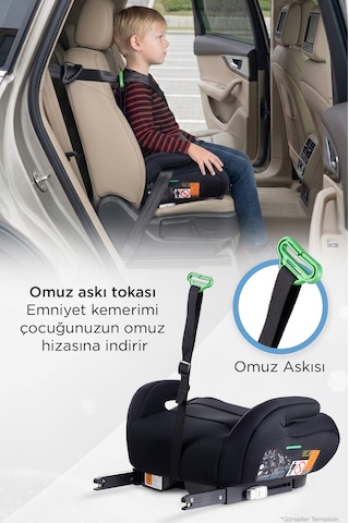 Prego Hera 15-36 Kg Emniyet Kemeriyle Kullanılabilen İsofixli Yük