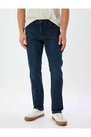 Koton Erkek Jean Pantolon İndigo 5wam40176nd Slim Fit - Brad Jean 25ky59001700 Y5907 İndigo
