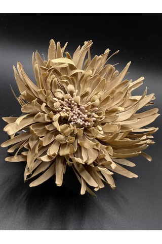 Amely Rid Kumaş Büyük Broş Toka "kore Pembesi Çiçeği" 208118038 Kakao