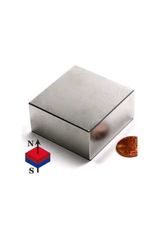 50Mm X En 50Mm X Kalınlık 25Mm Çok Güçlü Büyük Neodyum Mıknatıs